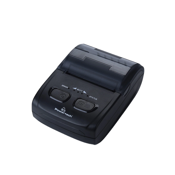 POWERTECH θερμικός εκτυπωτής αποδείξεων PT-1105 φορητός, USB & Bluetooth
