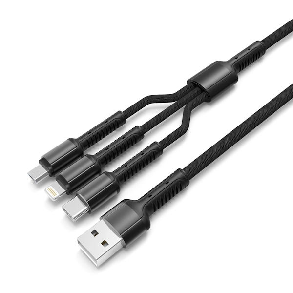 KAKUSIGA καλώδιο micro USB σε USB KSC-332, 2.4A, 480Mbps, 2m, λευκό