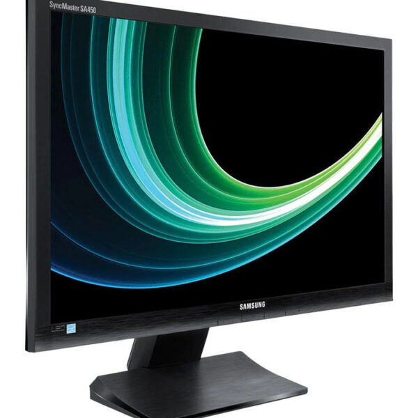 SAMSUNG used οθόνη S24A450BW LΕD, 24" 1920x1200px, VGA/DVI, Grade B - M-S24A450BW-FQ